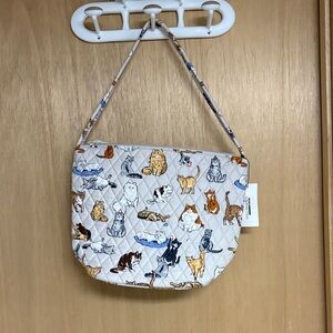 A Cat’s Life Vera Bradley Outlet Store Slouchy Shoulder Bag